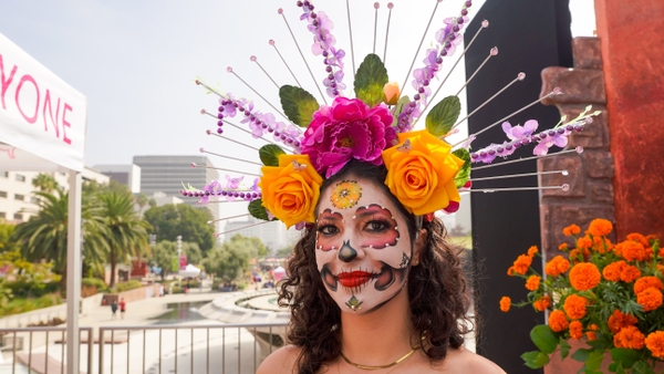 Gloria Molina Grand Parks Downtown Da de los Muertos Opening Day- Photo by Asha Mon for Gloria Molina Grand Park- 7
