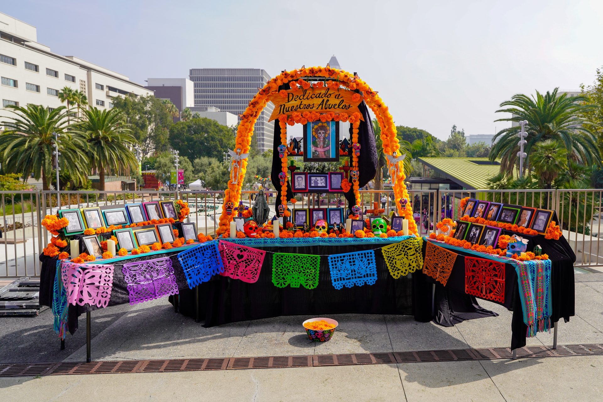 Gloria Molina Grand Parks Downtown Da de los Muertos Opening Day- Photo by Asha Mon for Gloria Molina Grand Park- 5
