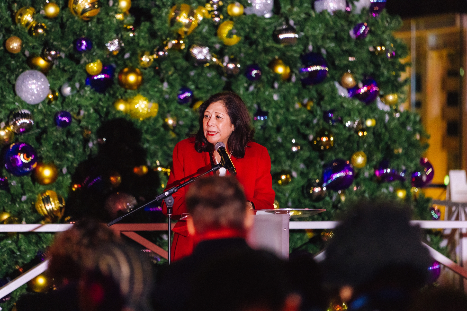 L.A. County Tree Lighting Ceremony - Photo by Will Yang - 2