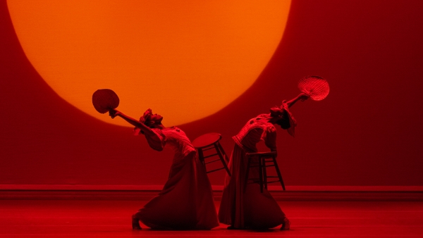 AAADTs Samantha Figgins and Corrin Mitchell in Alvin Aileys Revelations. Photo by Danica Paulos_203