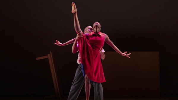 AAADTs Solomon Dumas and Caroline T. Dartey in Fredrick Earl Mosleys Embrace. Photo by Paul Kolnik_140