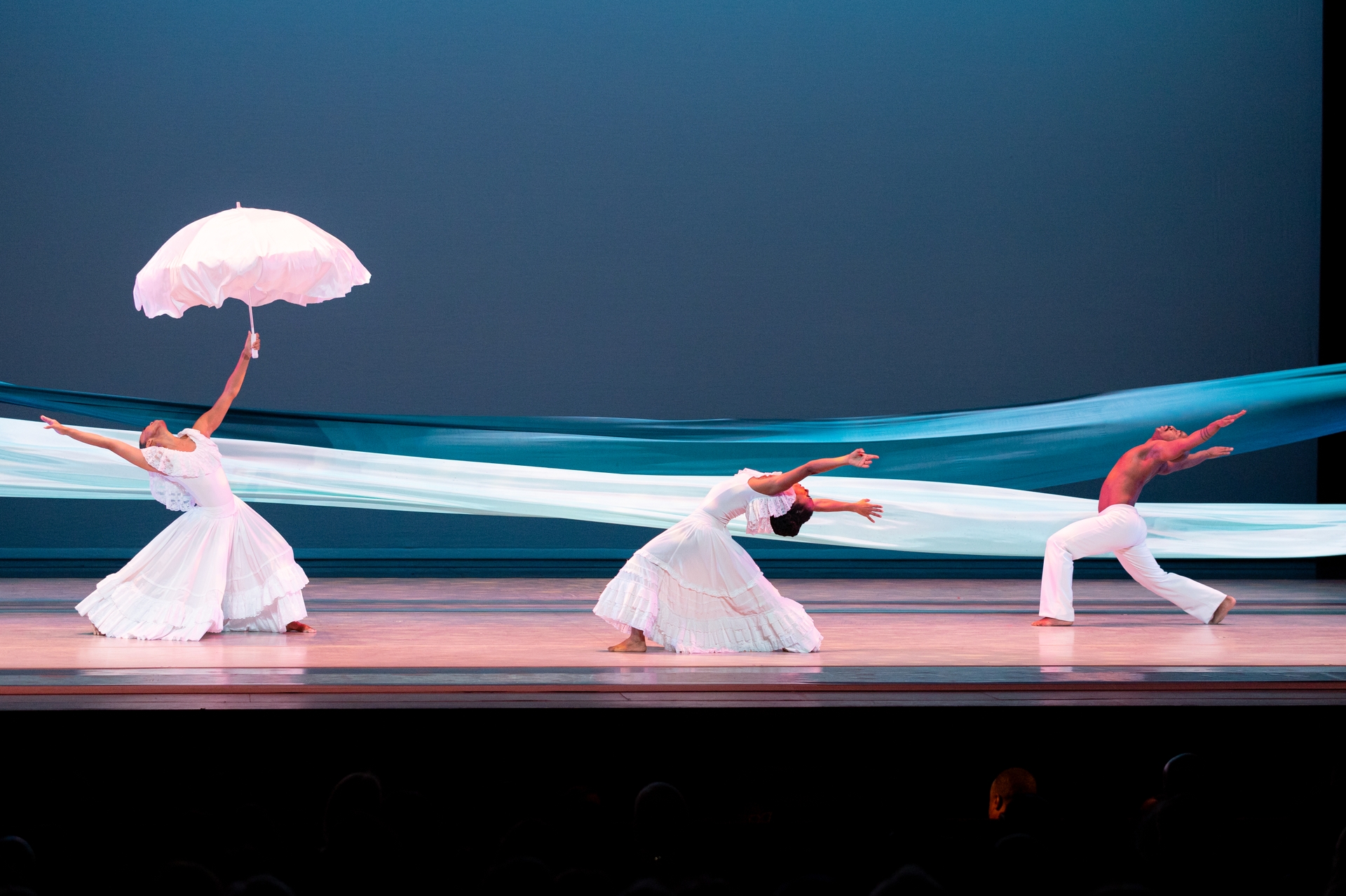 AAADTs Constance Stamatiou Jacquelin Harris and Renaldo Maurice in Alvin Aileys Revelations. Photo by Danica Paulos_164