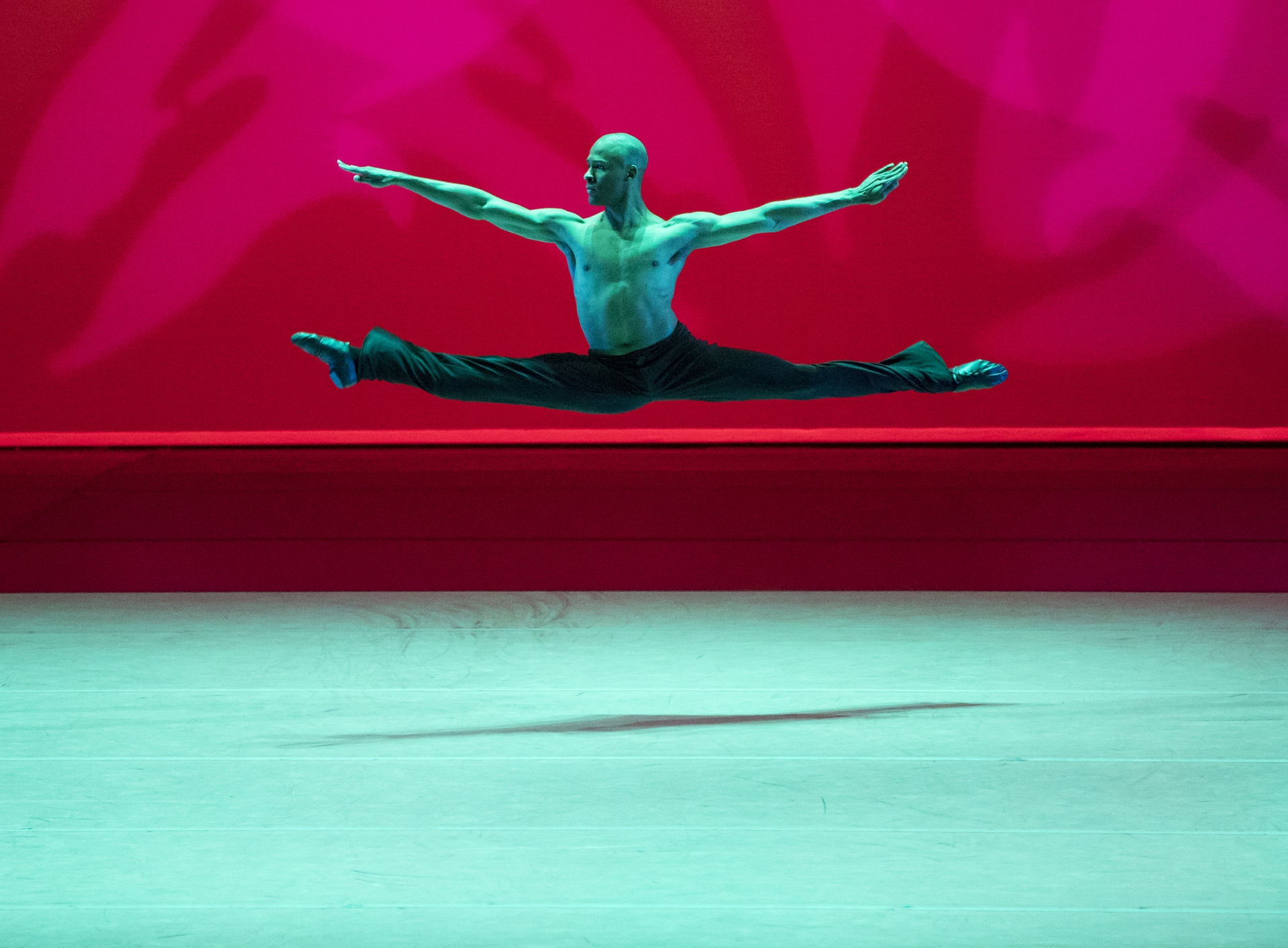 Alvin Ailey American Dance Theaters Yannick Lebrun in Alvin Aileys Revelations. Photo by Paul Kolnik