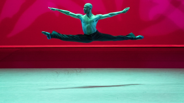 Alvin Ailey American Dance Theaters Yannick Lebrun in Alvin Aileys Revelations. Photo by Paul Kolnik