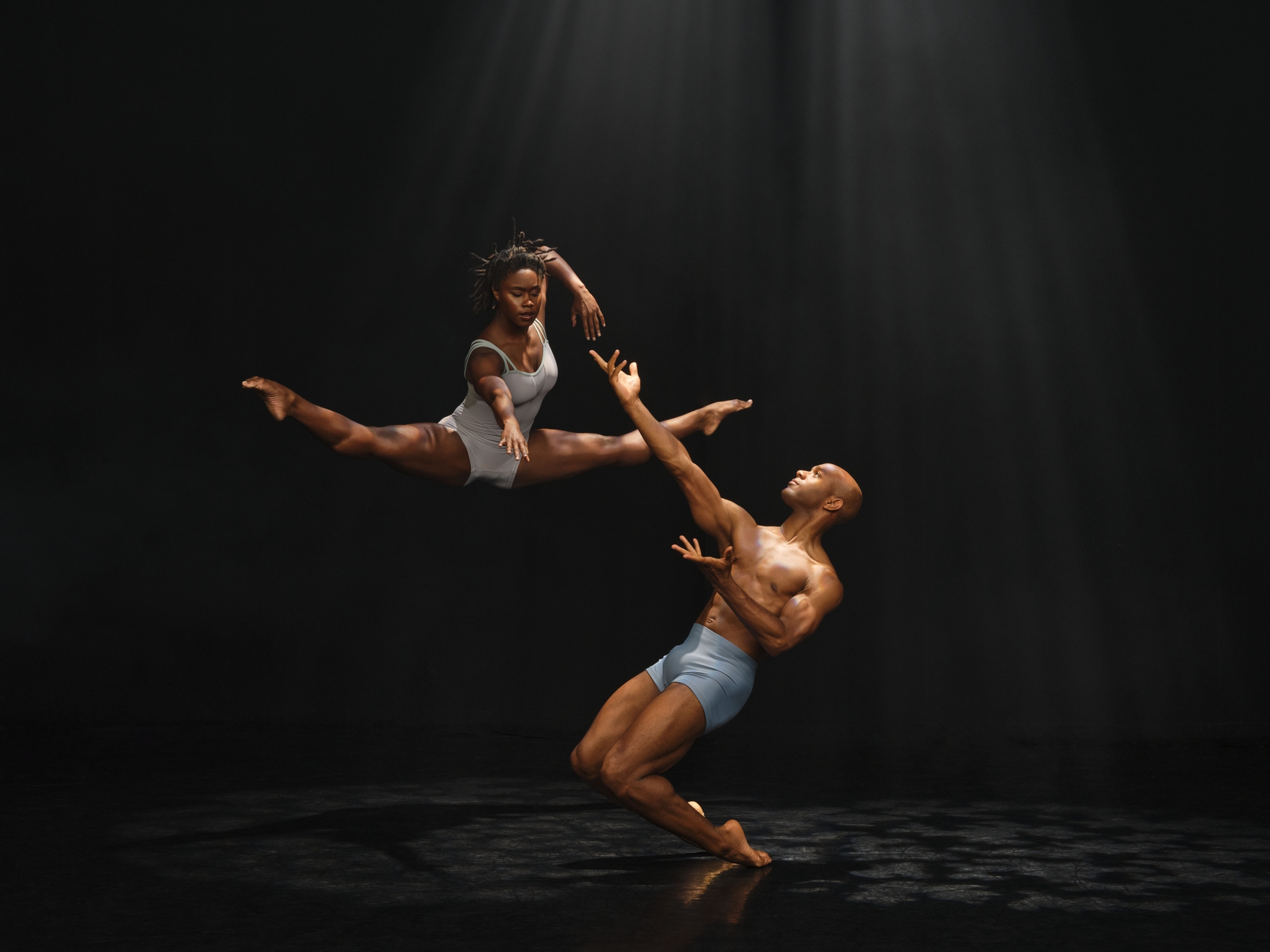 Alvin Ailey American Dance Theaters Ashley Kaylynn Green and Xavier Mack. Photo by Andrew Eccles_0002