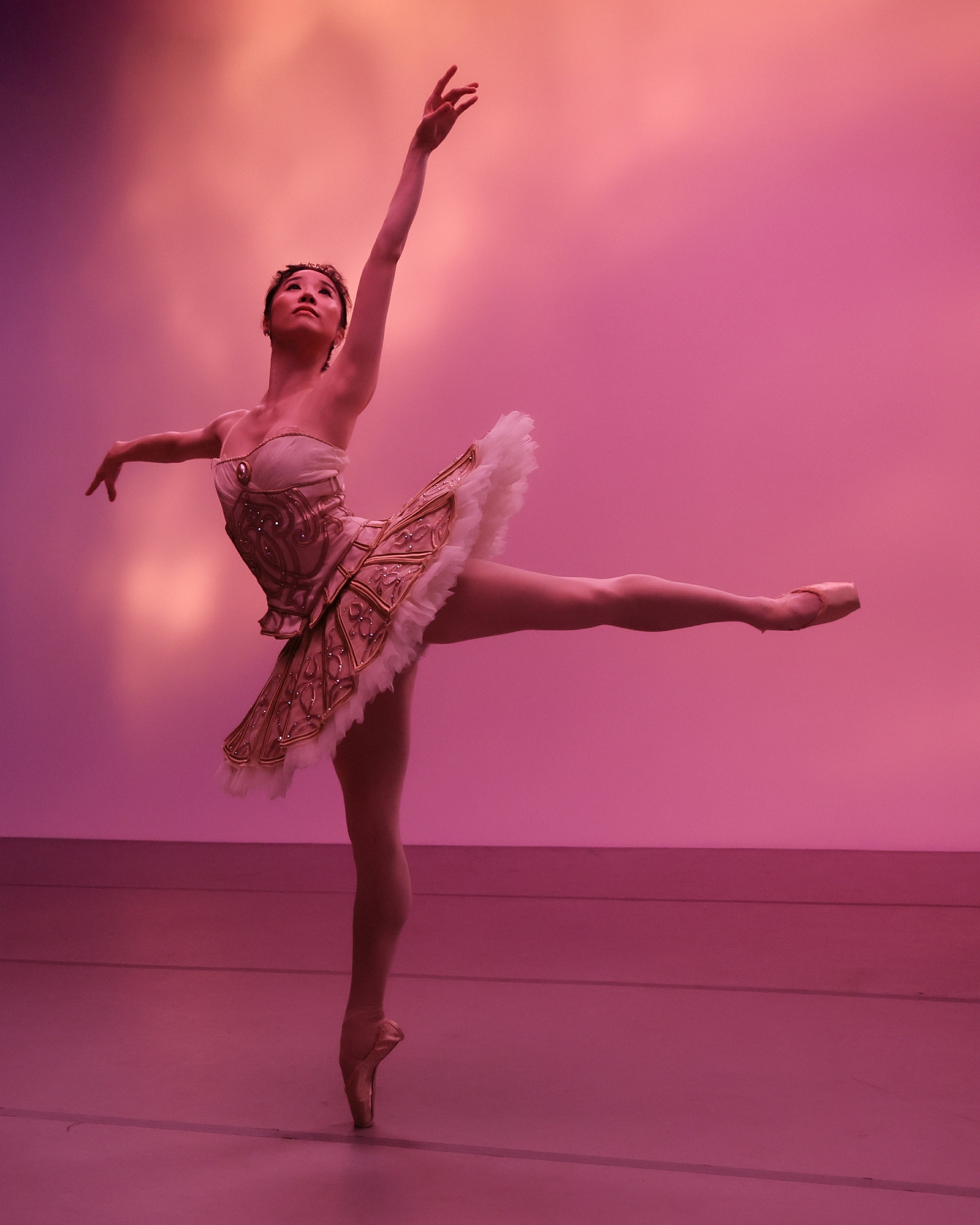5 - The Joffrey Ballets Gayeon Jung in The Sleeping Beauty - Photo by Carolyn  McCabe
