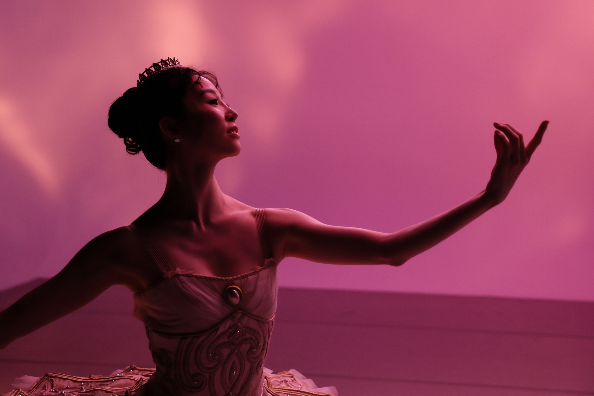 6 - The Joffrey Ballets Gayeon Jung in The Sleeping Beauty - Photo by Carolyn  McCabe
