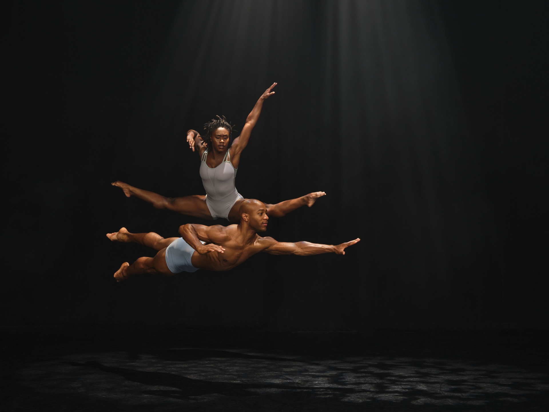 Alvin Ailey American Dance Theaters Ashley Kaylynn Green and Xavier Mack. Photo by Andrew Eccles_0041