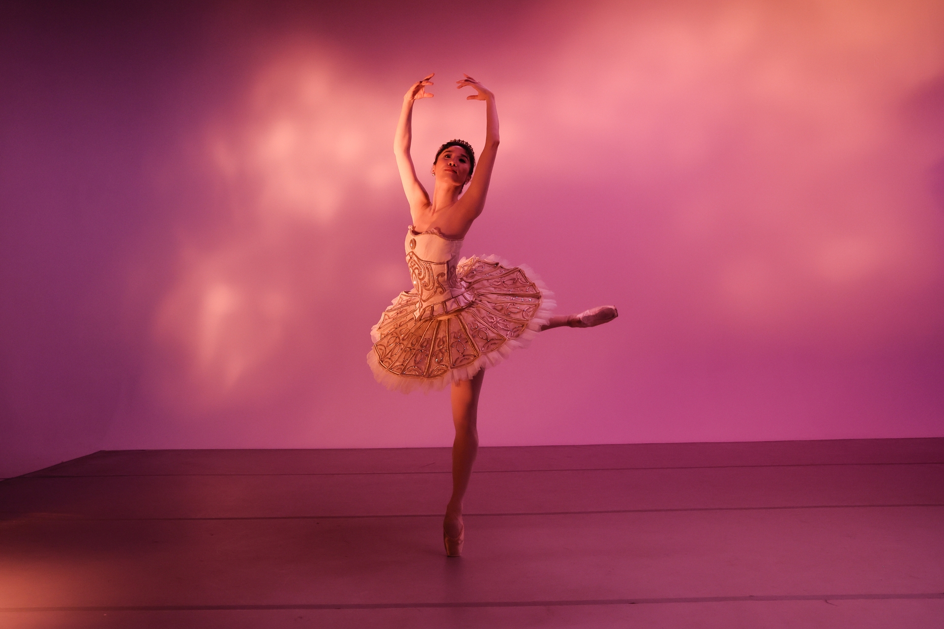 1 - The Joffrey Ballets Gayeon Jung in The Sleeping Beauty - Photo by Carolyn  McCabe