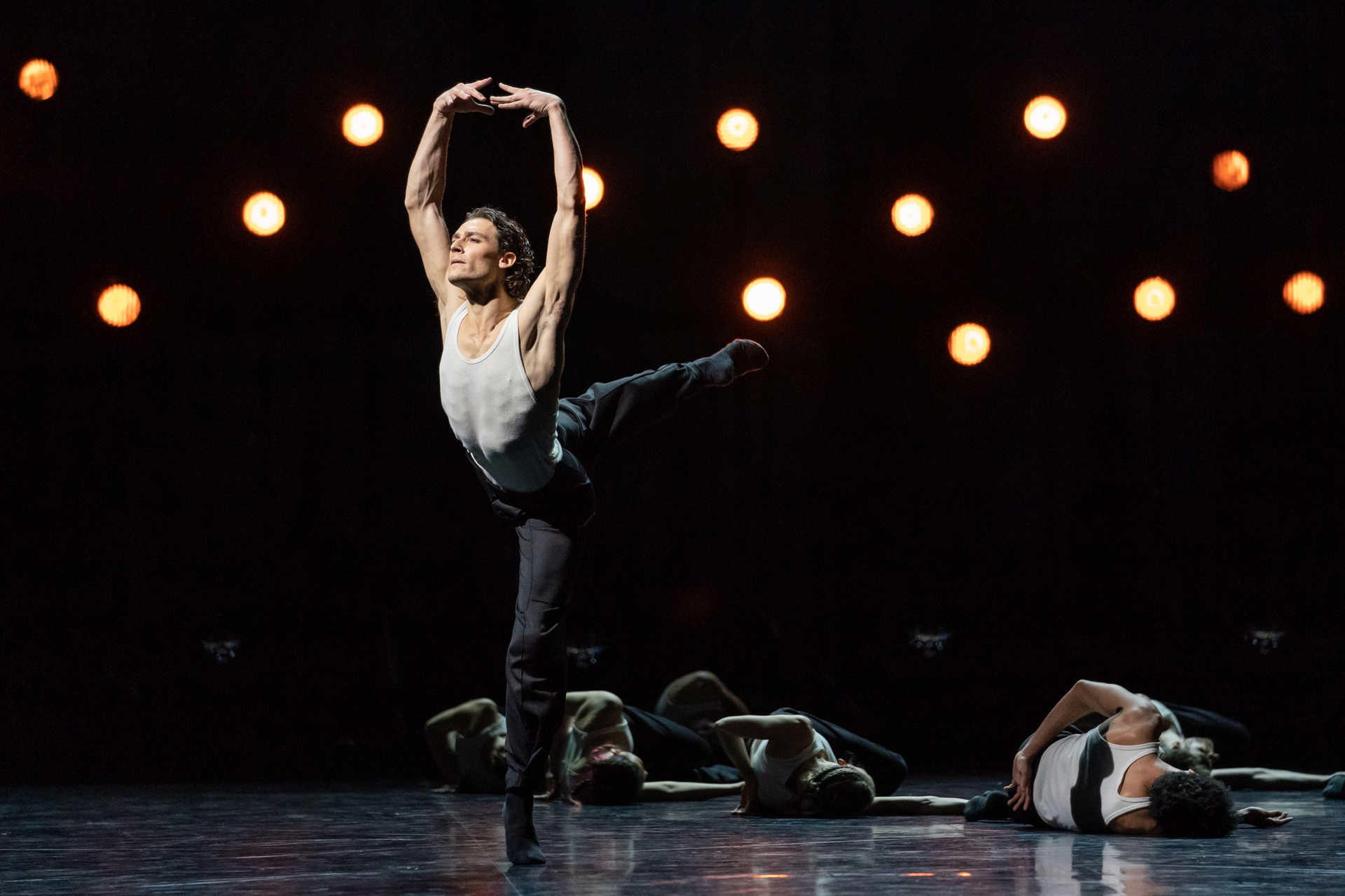 Hugo Marchand in Body and Soul by Choreographer Crystal Pite - Photo by Yonathan Kellerman 1