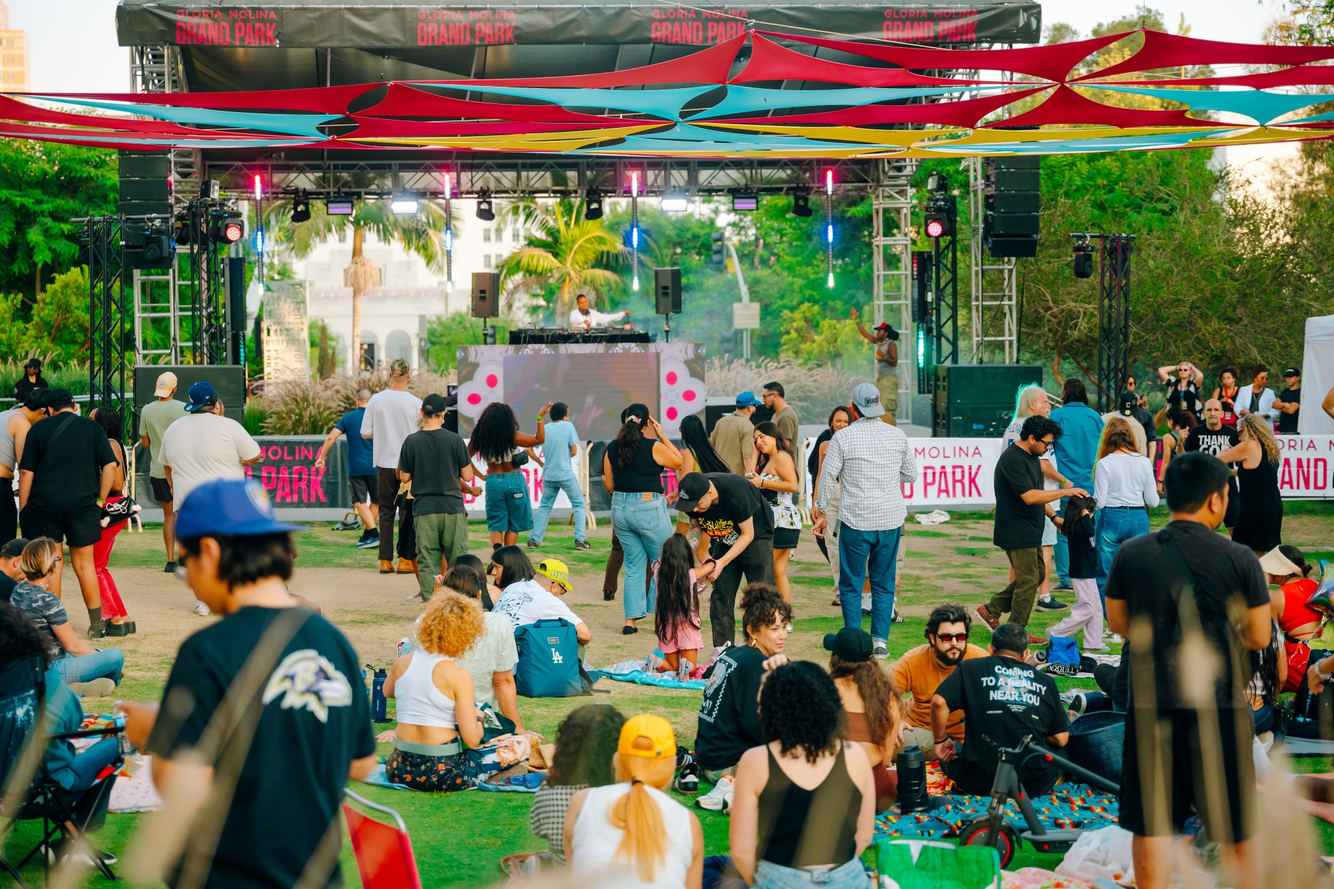 Gloria Molina Grand Park's Sunday Sessions - Photo by Will Yang L1240700