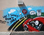 Distracted Driving Mural