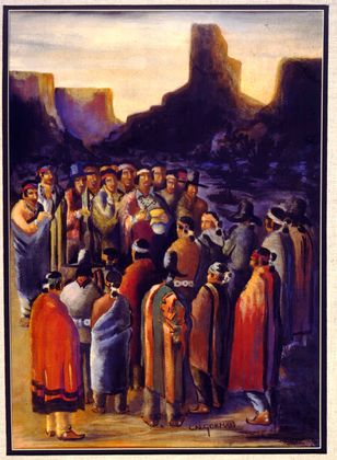 335 Gorman Navajo War Dance