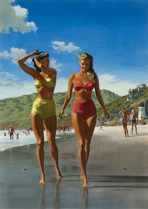 250 Hansen Beach Scene SM