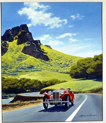 284 Hansen Spring Motoring Scene