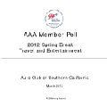 2012 Auto Club Spring Break Poll