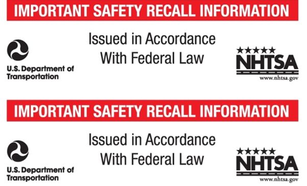 US Recall notice