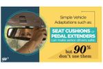 90% of Senior Drivers Don’t Make Vehicle Adjustments To Improve Safety 