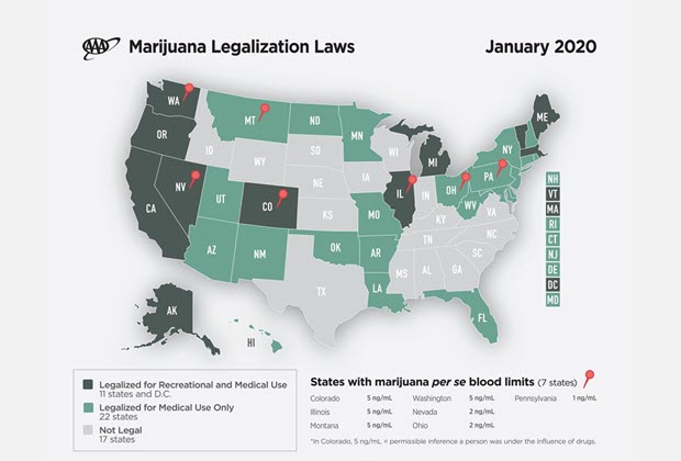 Marijuana laws by state