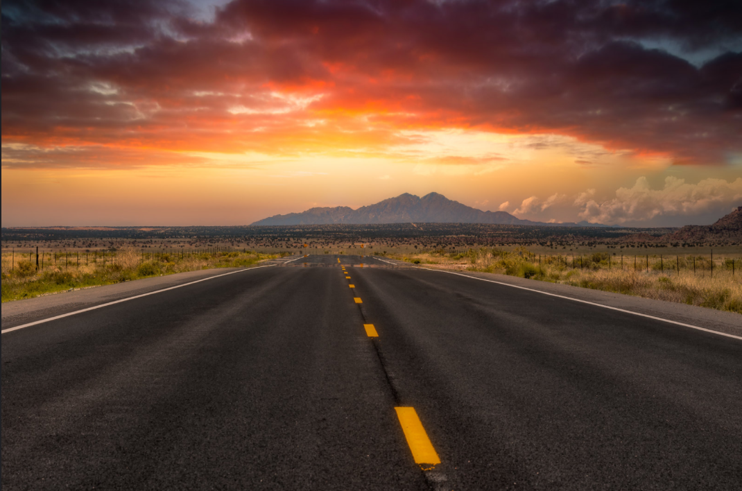 California Highway by Yancy