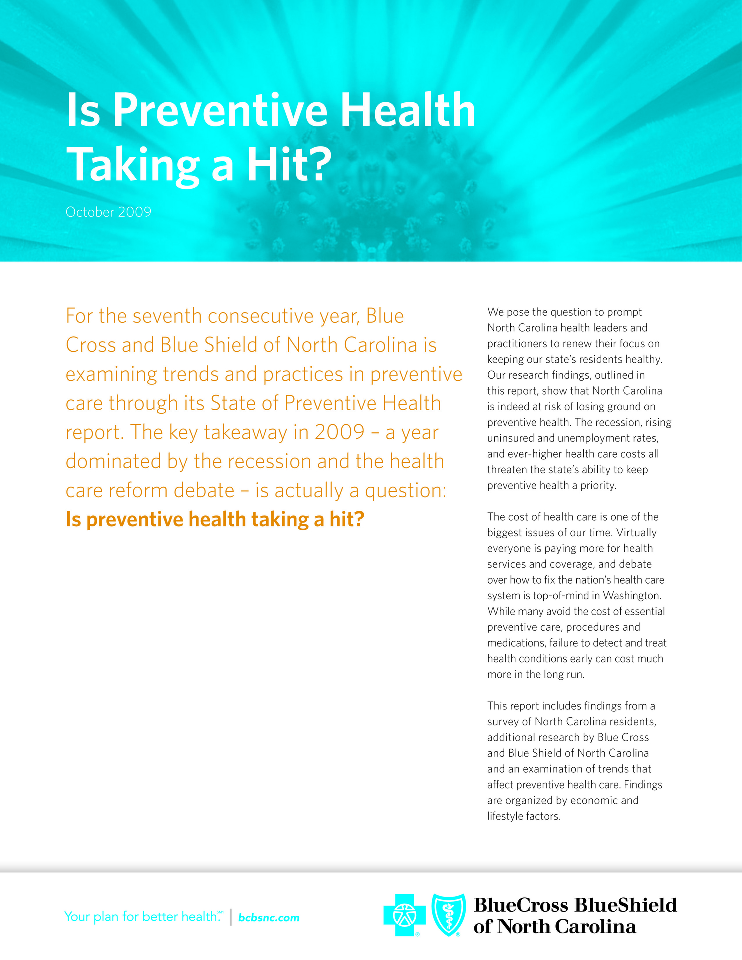 2009 State of Preventive Health Report-1