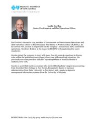 Ian Gordon bio BCBSNC 1-2010-PDF