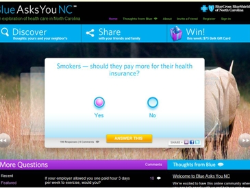 Blue Asks You NC Screenshot 1