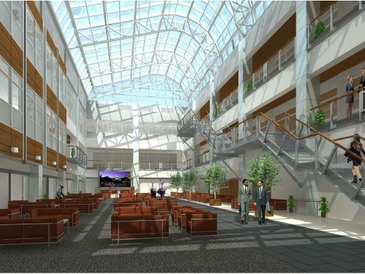 Wake Forest Biotechnology Place interior 2