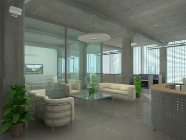 Interior Office Rendering