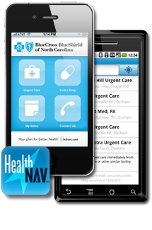 HealthNAV mobile app