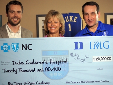 North Carolina Charities Clutch Win in BCBSNC’s Big 3 3-Point Challenge