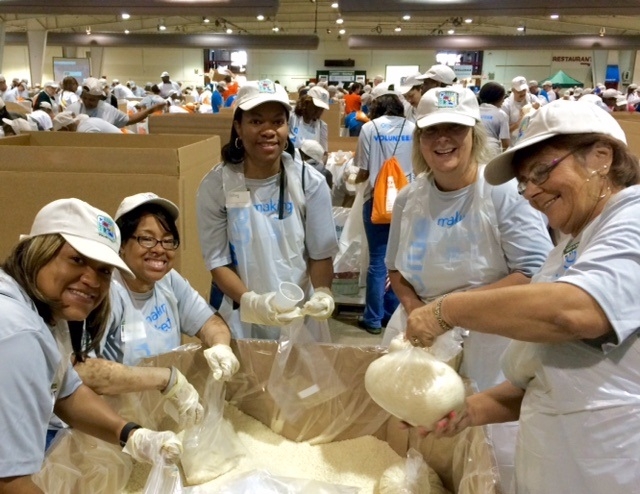 BCBSNC Employees Volunteer at Sort-A-Rama in Raleigh