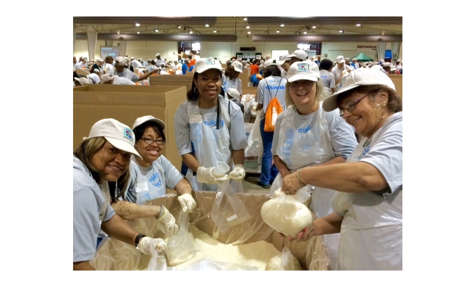 BCBSNC Employees Volunteer at Sort-A-Rama in Raleigh