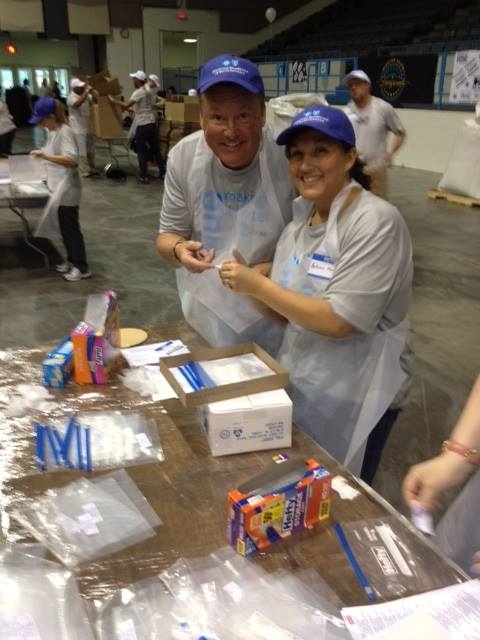 BCBSNC Employees Volunteer at Sort-A-Rama in Winston-Salem