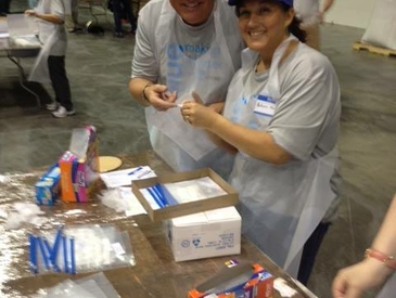 BCBSNC Employees Volunteer at Sort-A-Rama in Winston-Salem