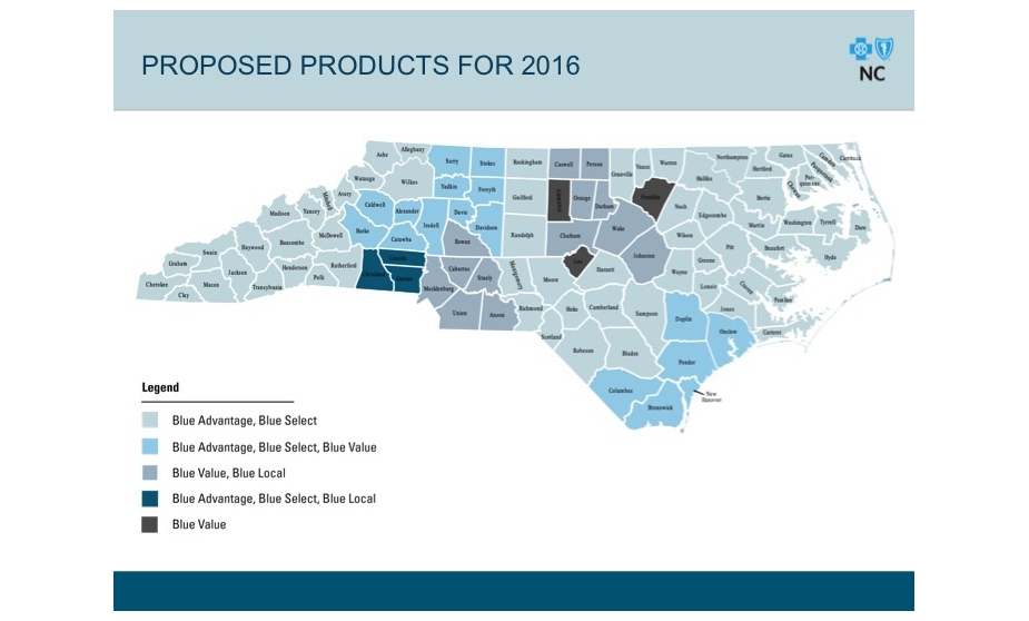 2016 Proposed Product Map