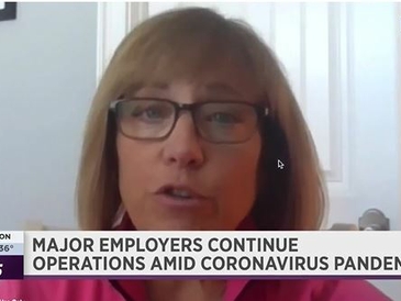 Fara Palumbo, Chief People Officer for Blue Cross NC explains measures that the company took in transitioning 98% of employees to working from home. 