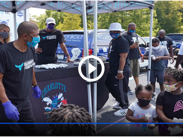 Hornets, Blue Cross NC Partner To Support Project BOLT With Weekly Meal Donations
