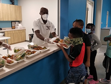 NCCU Athletics, Durham Bulls, Blue Cross NC Team Up to Deliver over 2,000 Meals to Boys & Girls Clubs