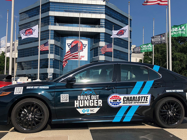 Charlotte Motor Speedway and Blue Cross NC Work Together to Drive Out Childhood Hunger in Greater Charlotte Area 