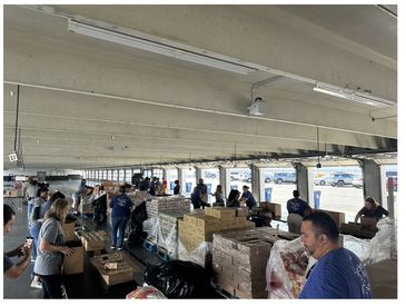 Blue Cross NC, Charlotte Motor Speedway Mark Hunger Action Month with Second Harvest Food Bank