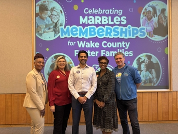 Marbles Kids Museum, Blue Cross NC and Wake County Social Services to Provide Free Museum Memberships for Wake County Foster Families