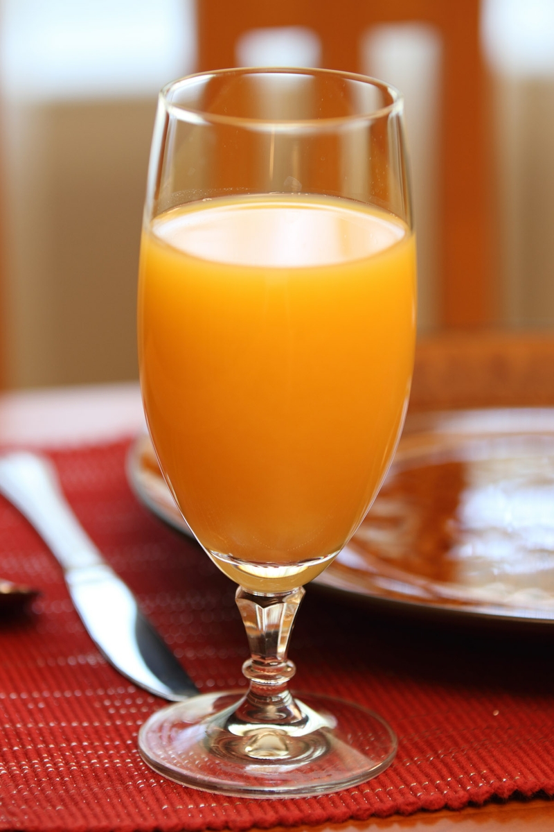Juice - OJ Glass with place setting
