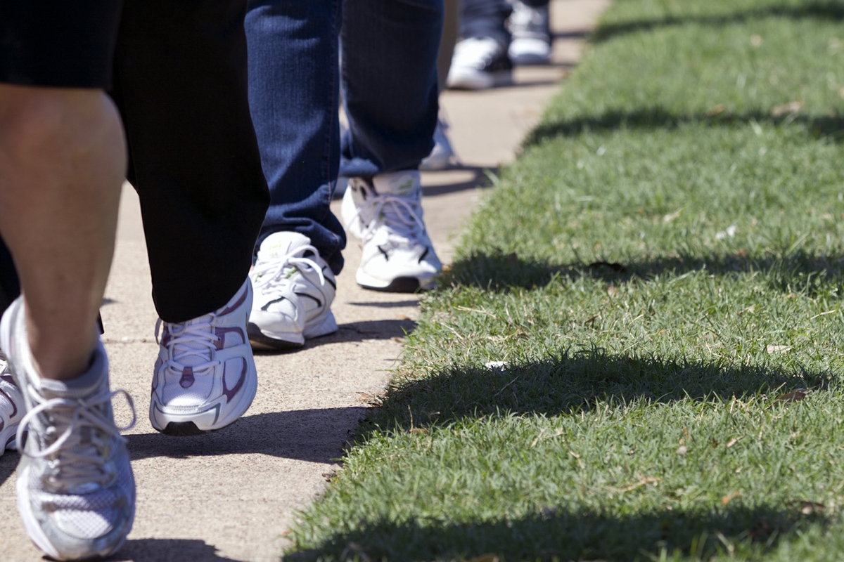 Walk in a group