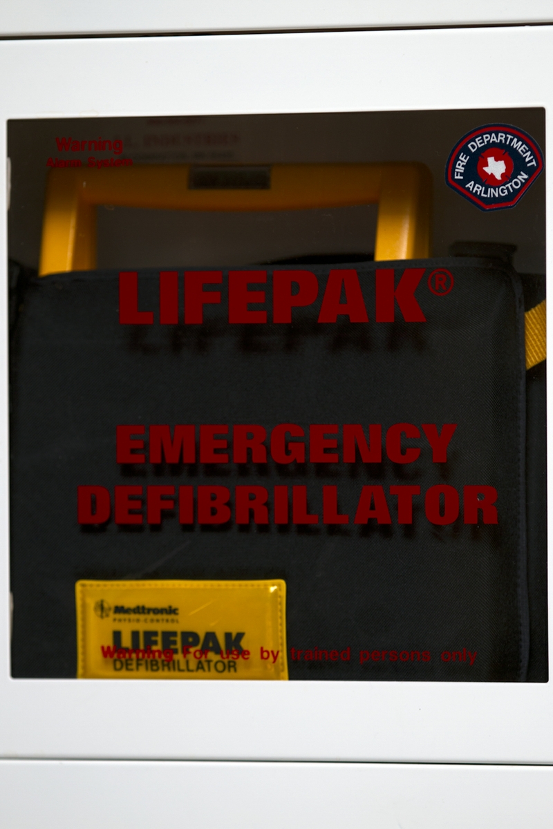 AED - Wall Mounted Close Up