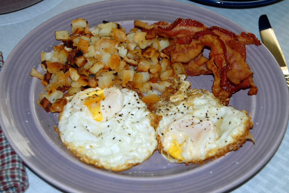 Breakfast plate - fried