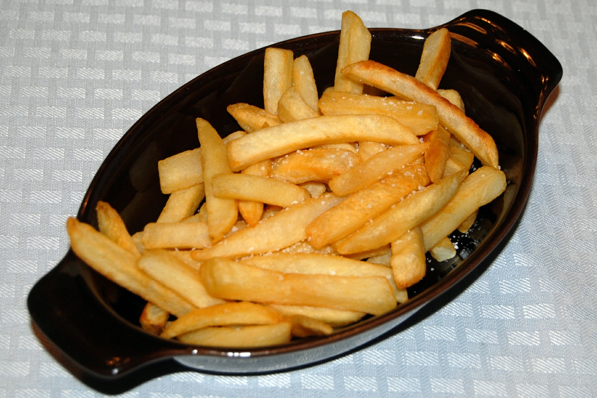 French Fries with salt