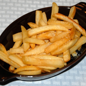French Fries with salt