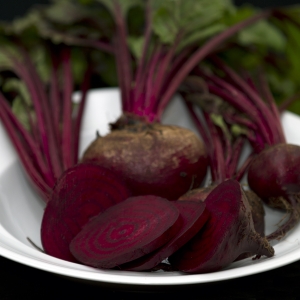 beets with one sliced
