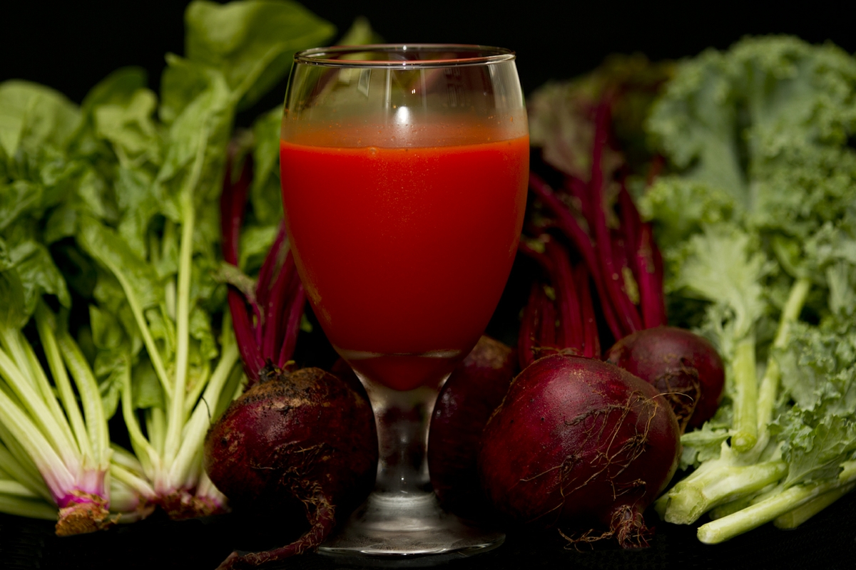 Spinach beets beet juice kale